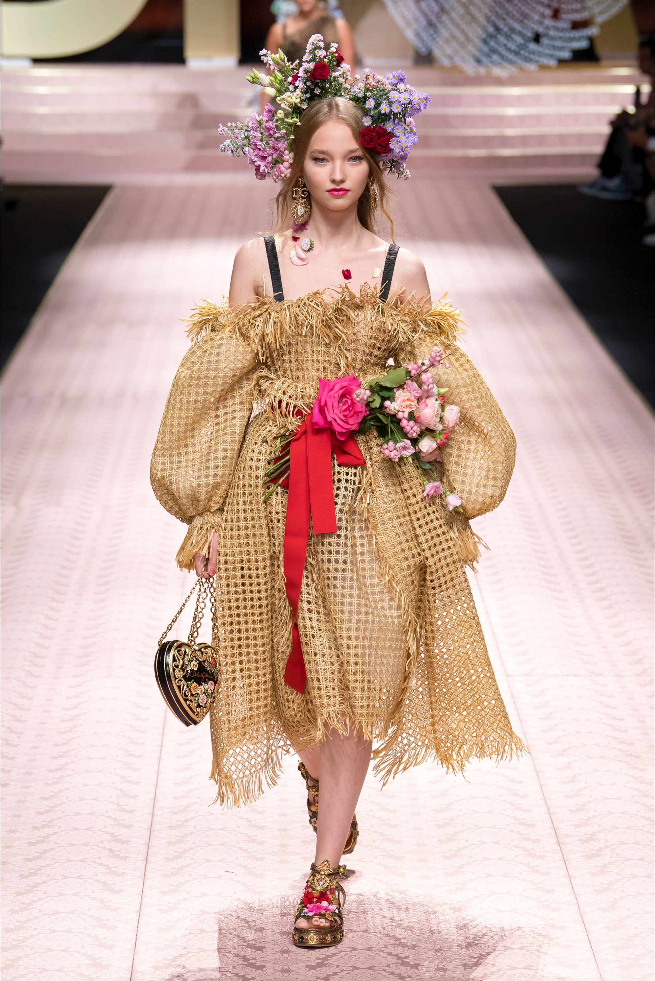 杜嘉班纳短袖旗袍 最新流行女装 夏季连衣裙新款 - 七七奢侈品
