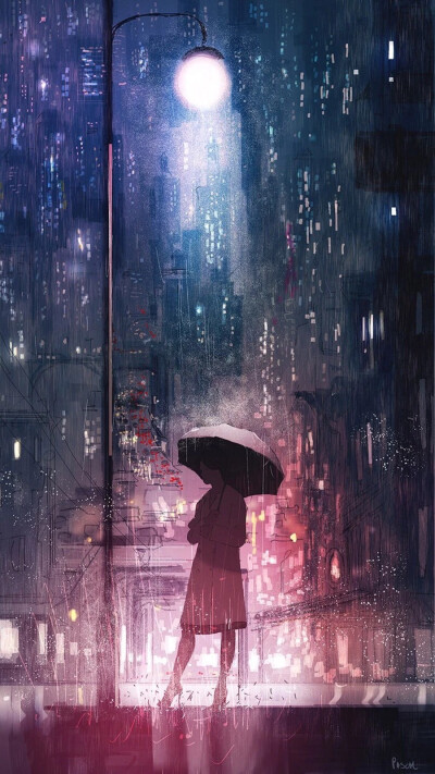 雨夜霓虹