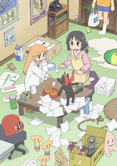 日常nichijou 壁纸