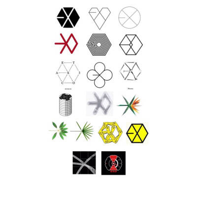 exo往年的logo