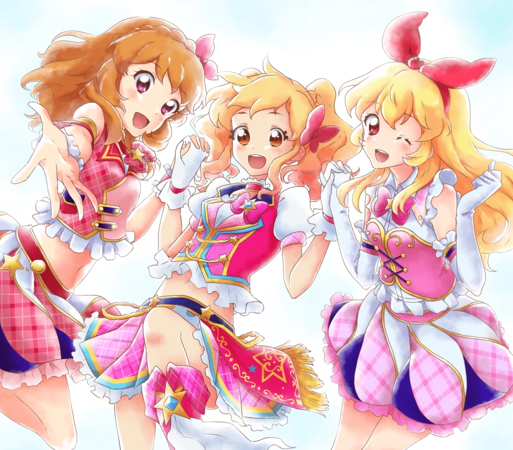 偶像活动!\/偶像学园STARS![星宫莓\/虹野梦\/大空