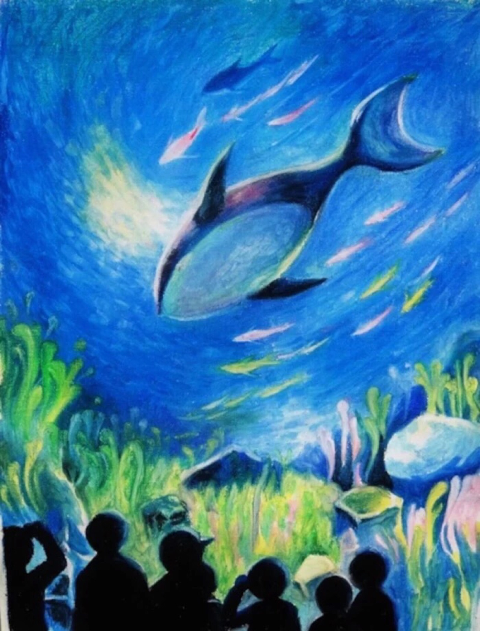 海洋儿童画