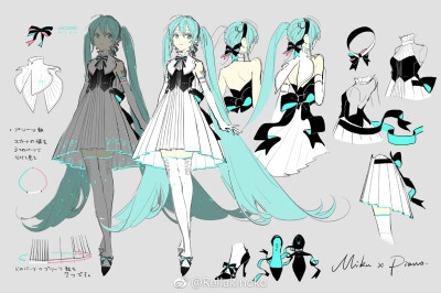 初音未来演唱会—服装布局