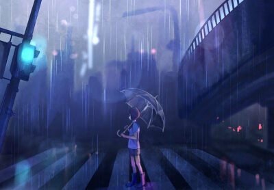 雨景