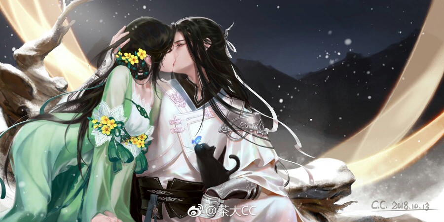 遇见逆水寒图转微博:茶大cc 已授权
