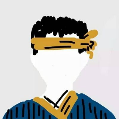 《武林外传》李大嘴(姜超饰) 个性头像 无脸 (图源:知乎 矛盾纠结体
