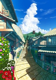 场景(146图)_@唤随安收集_花瓣插画/漫画