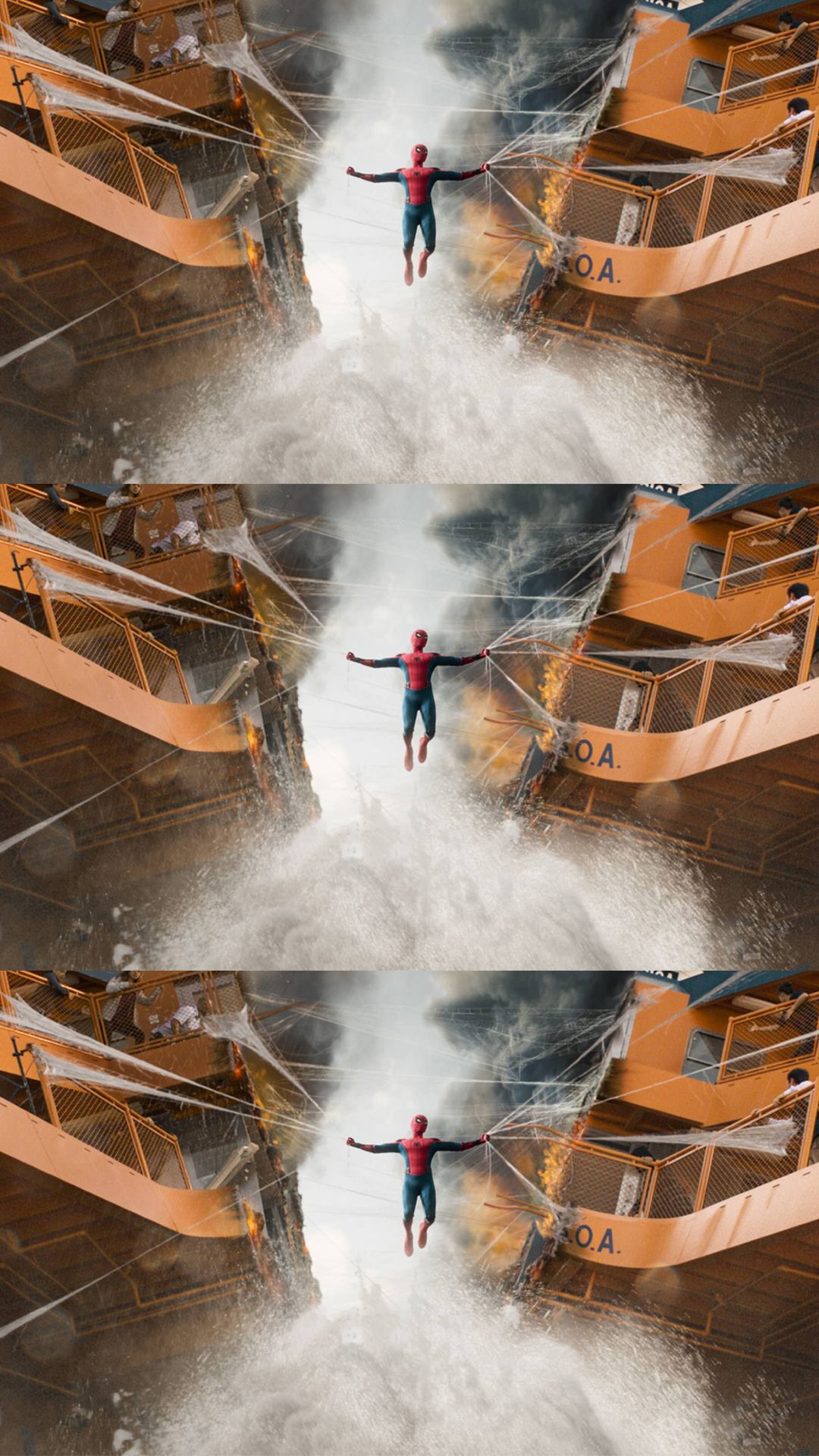 Spiderman Homecoming Boat Fight Scene Wallpaper,HD Movies Wallpapers,4k ...