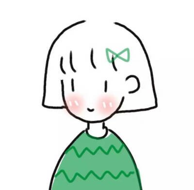 女生 线条 头像