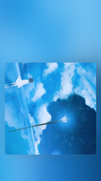 蓝色系 