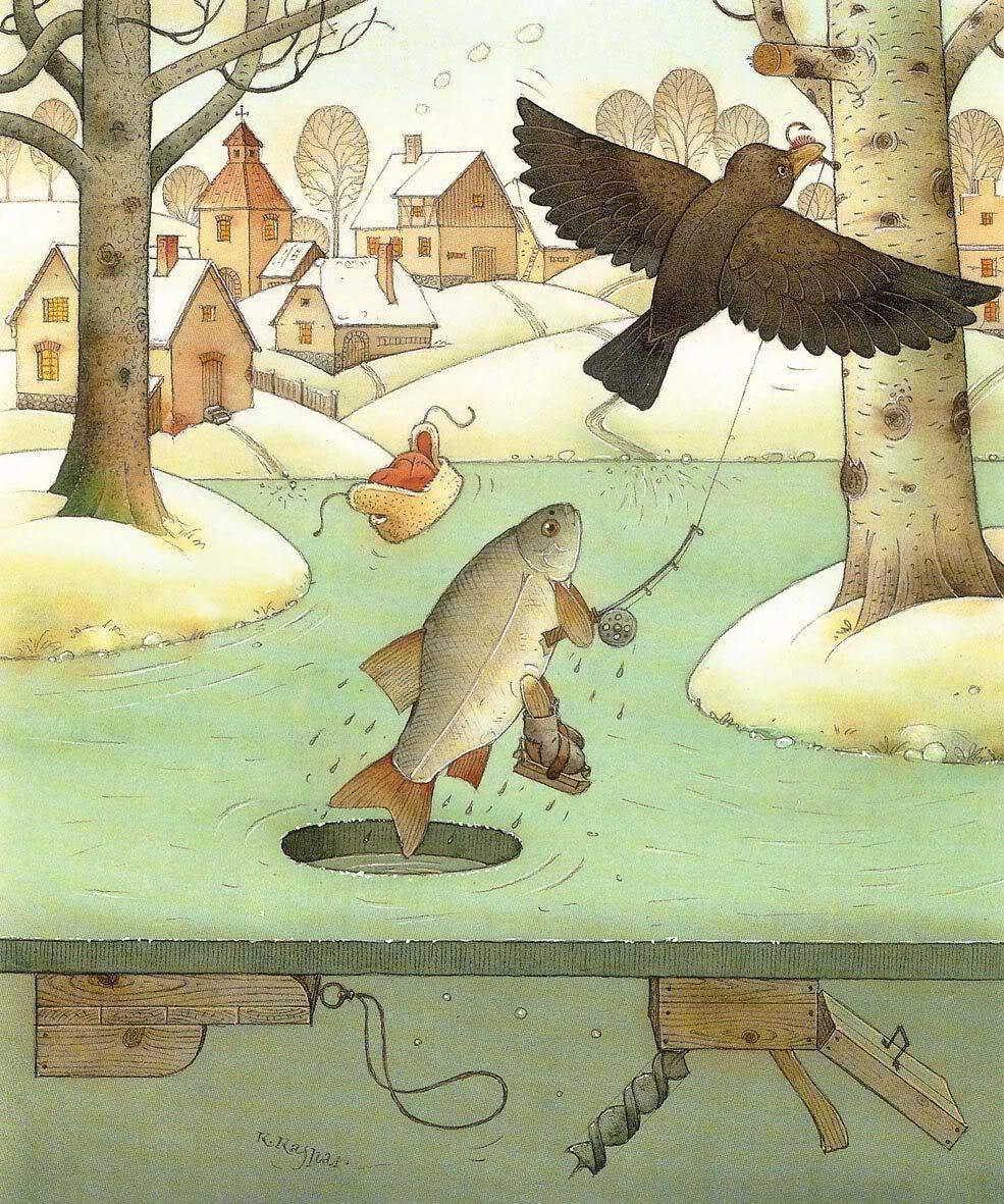 立陶宛绘本画家,插画家 kestutis kasparavicius 绘画作品 www.