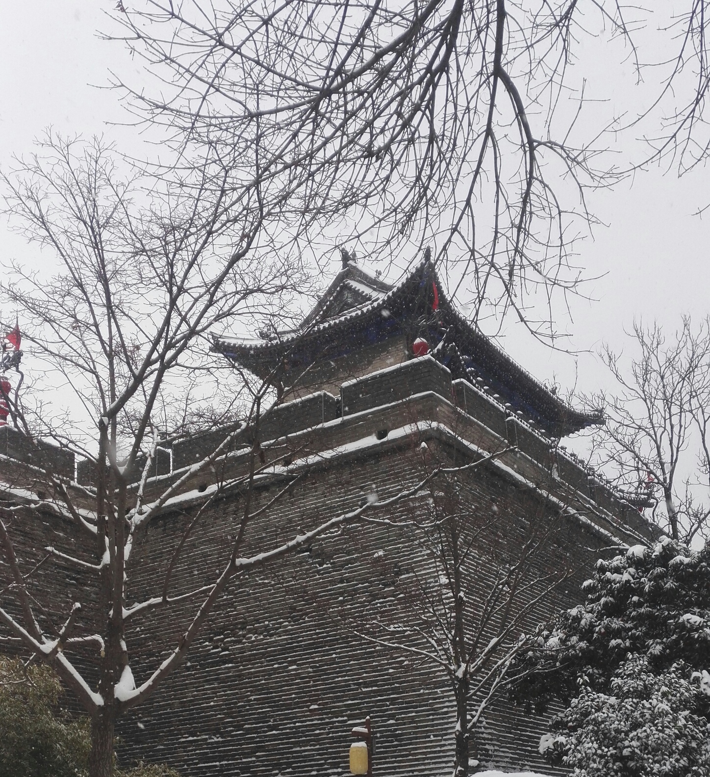 冬季游西安城墙景区 - 知乎
