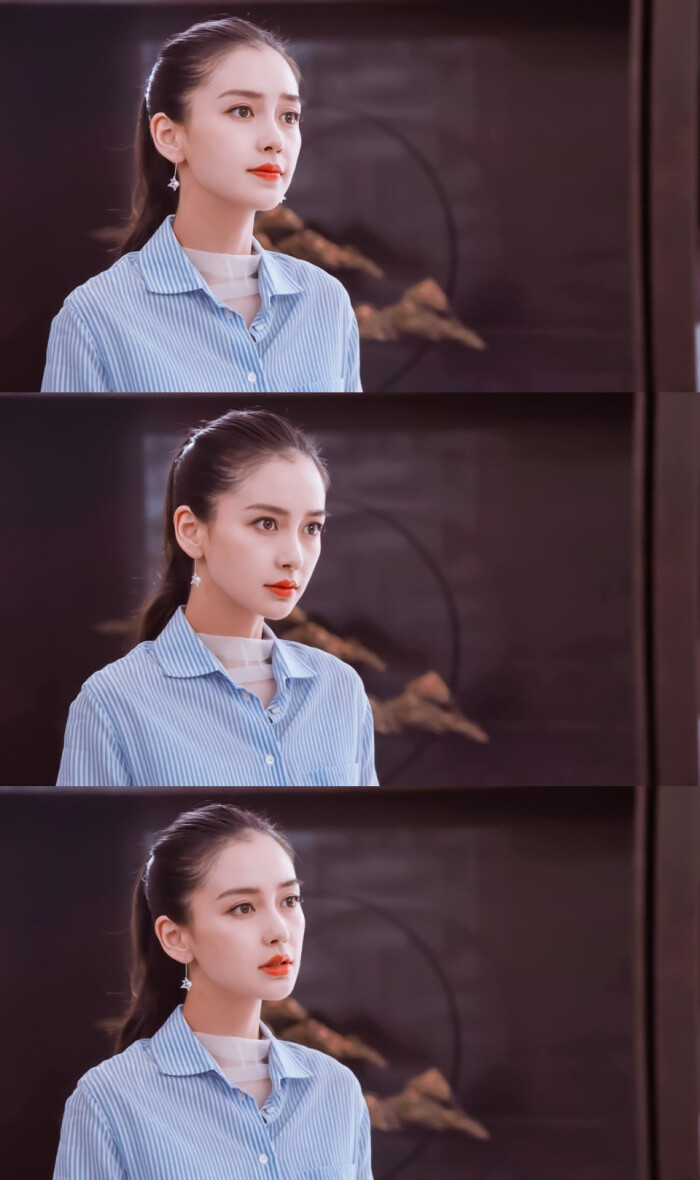 angelababy杨颖《创业时代》那蓝 cr:wb 深情眷美人