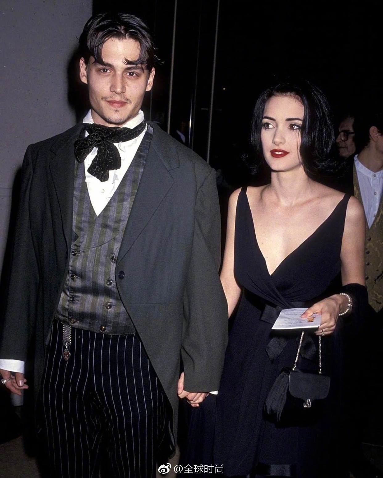 时尚明星johnnydepp &winonaryder ,最喜欢的情侣合影,没有之一!