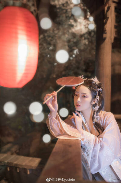 汉服摄影 古风摄影#成都汉服约拍#人像写真#成都锦里#锦里夜景