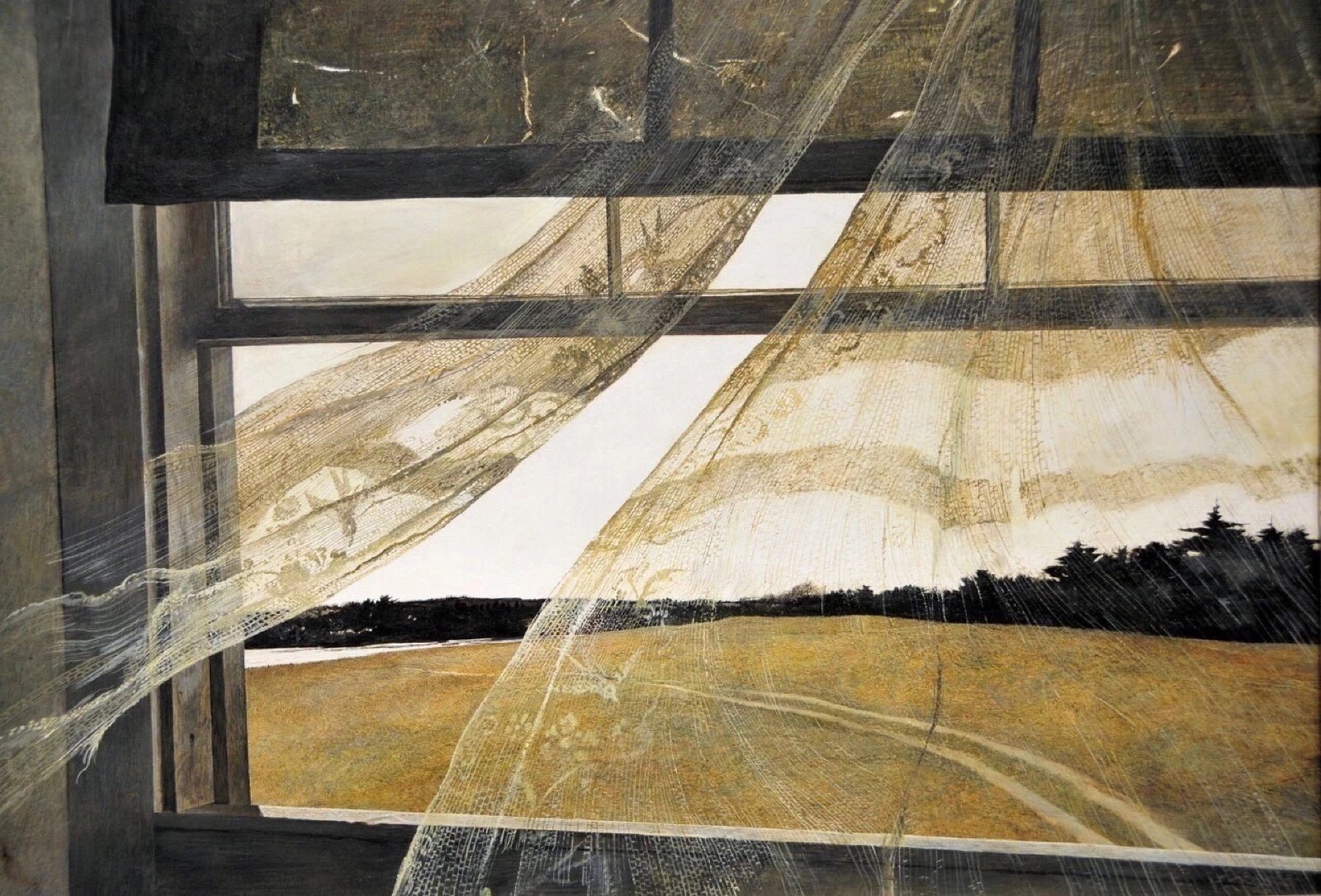 wind from the sea,andrew wyeth [美国]