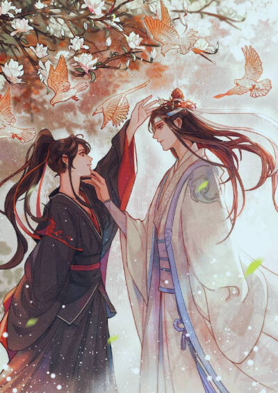 1031魏无羡生日快乐#贺图(魔道祖师,忘羡,蓝忘机,魏无羡,蓝湛,魏婴)