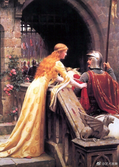 骑士精神 艺术家 edmund blair leighton