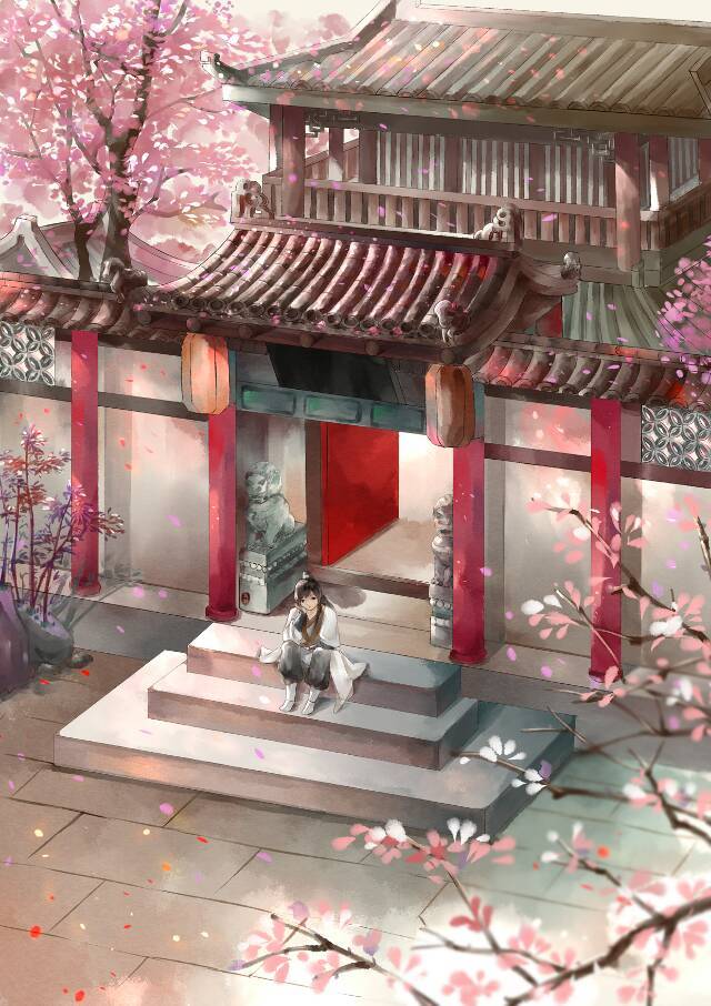 【古风人物意境】作者:西柚zi 涂鸦