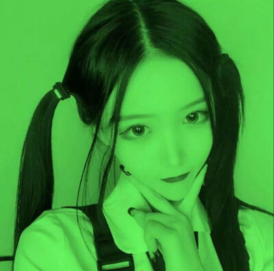 绿色系女头.