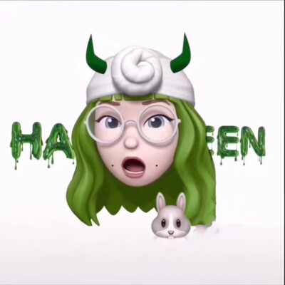 ios 表情系列头像绿色系头像