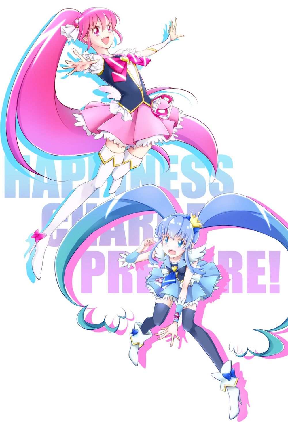 happiness charge 光之美少女[爱乃惠{可爱天使/白雪姬{公主天使]