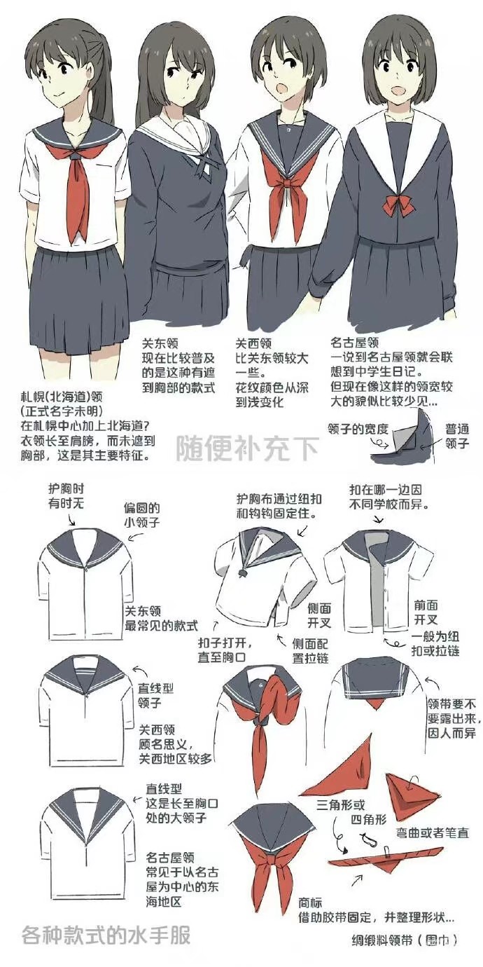 水手服素材