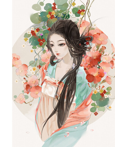 古风水彩