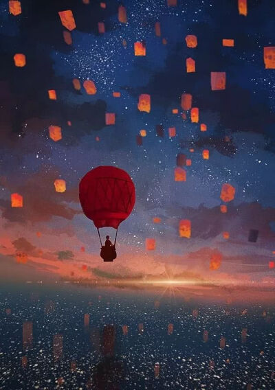 插画,韩国插画师关于旅行,关于孤独,关于相遇,关于遥不可及的梦,关于