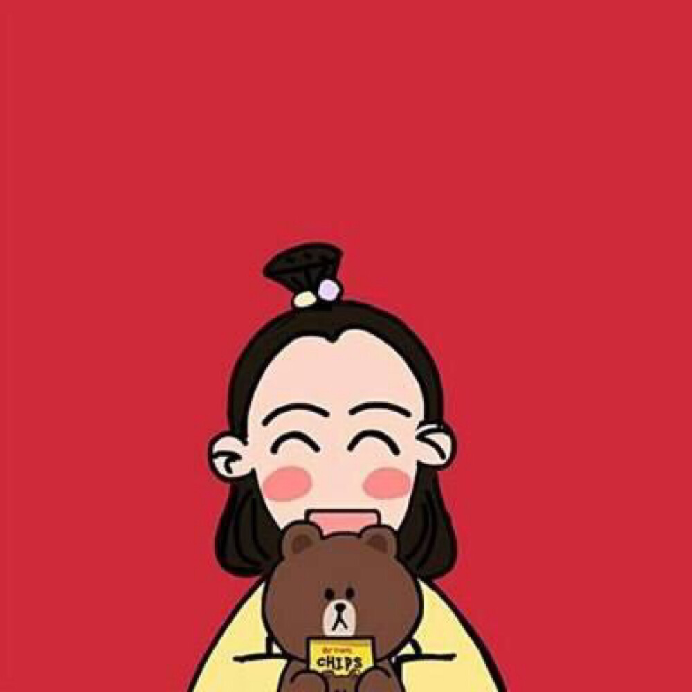情侣头像简单可爱手绘卡通动漫二次元萌系清新萌物小头像786378
