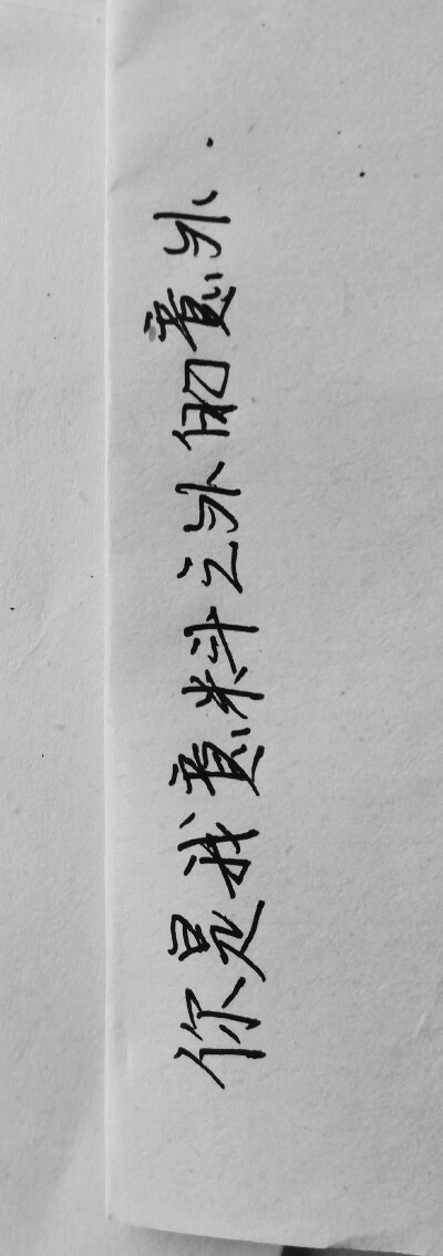 手写 撒野"向丞哥学习"▽