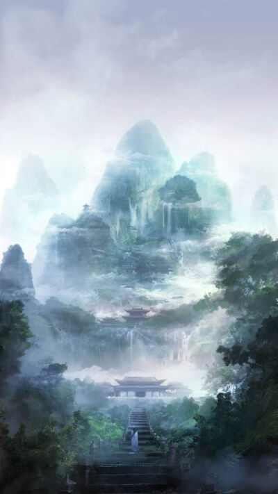 魔道祖师风景图