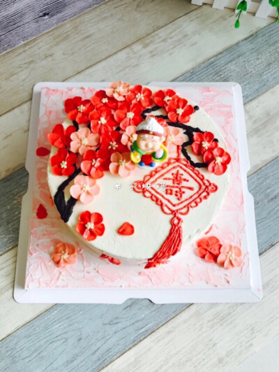 祝寿蛋糕·传统款·中国风