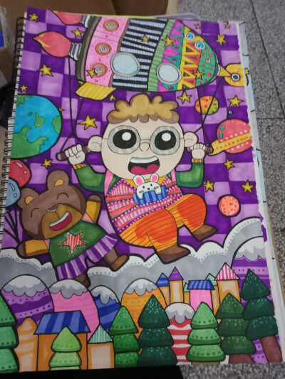 你们想要的幼儿情景画快快收藏吧!