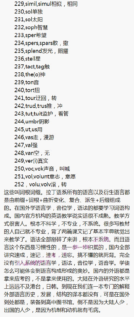 教你一眼认出英语单词的意思 学英文的朋友必须收藏 其实背单词也是有方法可循的 简单实用 同学们赶紧get新技能吧 堆糖 美图壁纸兴趣社区