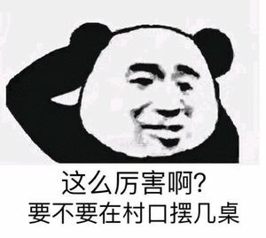 表情包 搞笑 熊猫人