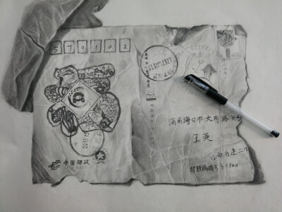 18普艺学生精微素描作业,大专一年级