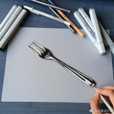 sushant s rane超逼真的3d铅笔画欣赏#求是爱设计