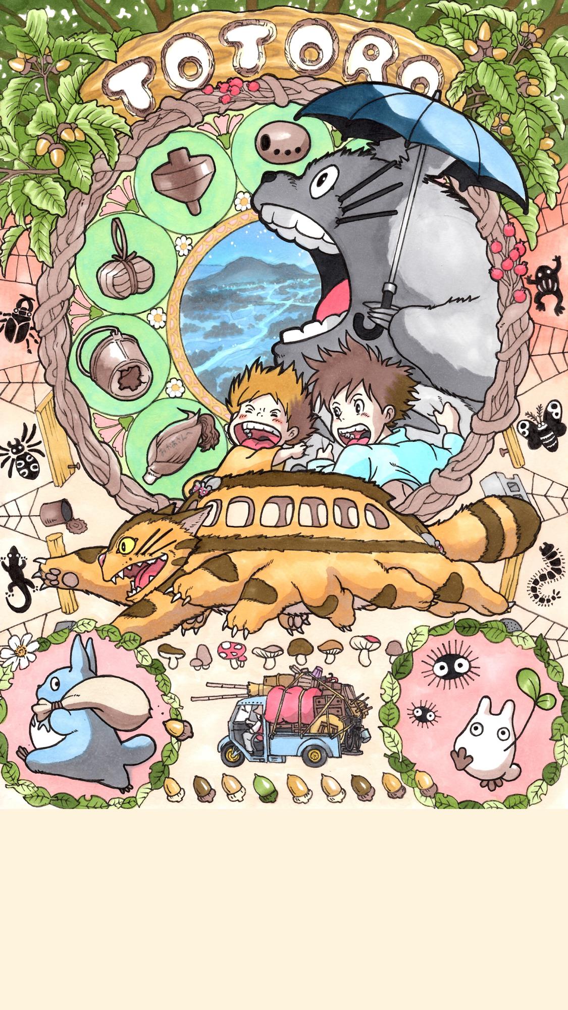 4K《龙猫》经典片尾曲 Totoro【4K AI引擎逐帧渲染】_哔哩哔哩_bilibili