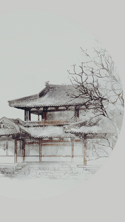 中国风壁纸 来自@眠狼