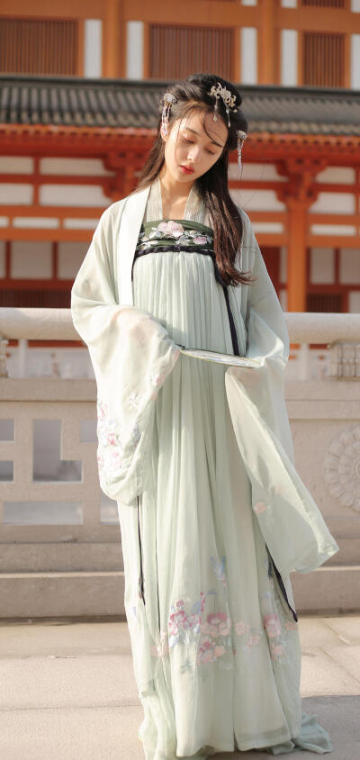 汉服写真 齐胸襦裙