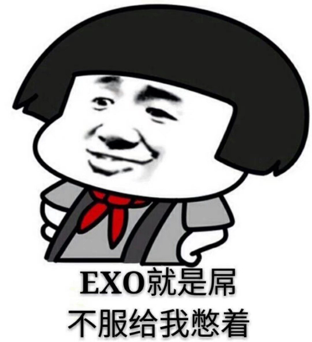 exo 行走的表情包 帅气……中韩第一(奇葩)天团 金俊勉 边伯贤 朴灿烈