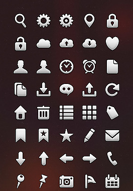 icon素材_icon模板_设计素材模板免费下载