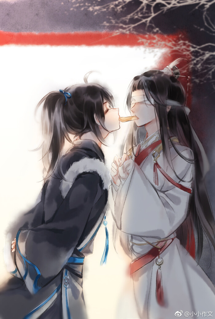 薛晓#魔道祖师吃油条的脑洞突破天际微博:小小作文