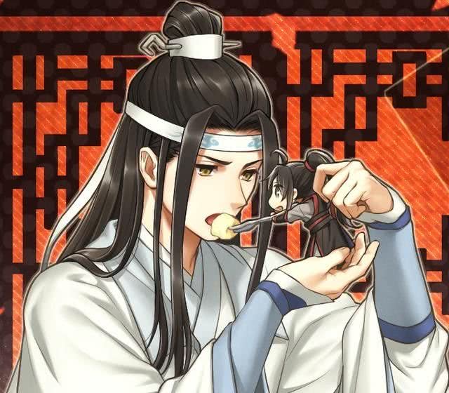 动漫#小说#魔道祖师#墨香铜臭著#蓝忘机#魏