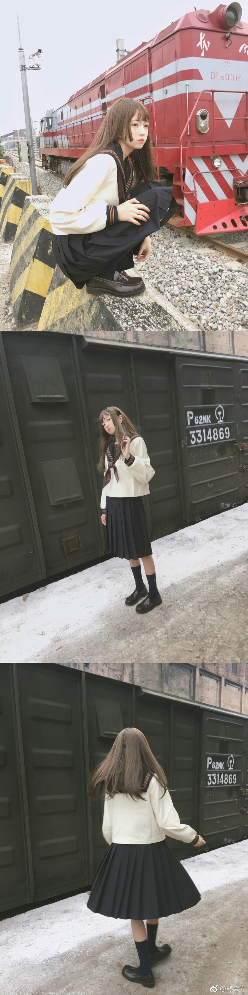 我的宝藏女孩——超级甜的日系少女熊会立