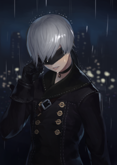 nier:automata 尼尔:机械纪元 9s 绘师:しん(p id=4024957) 本作品id=