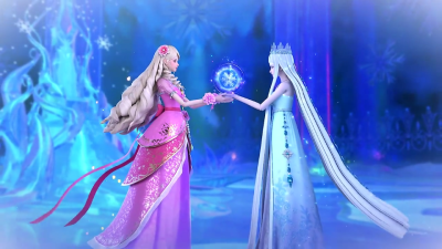 叶罗丽精灵梦灵公主和冰公主