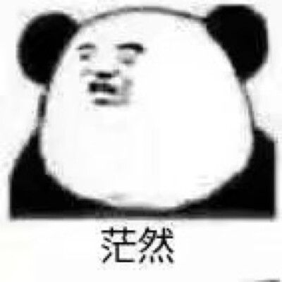 沙雕表情包or熊猫头