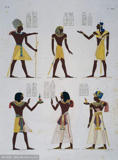 古埃及时期服装